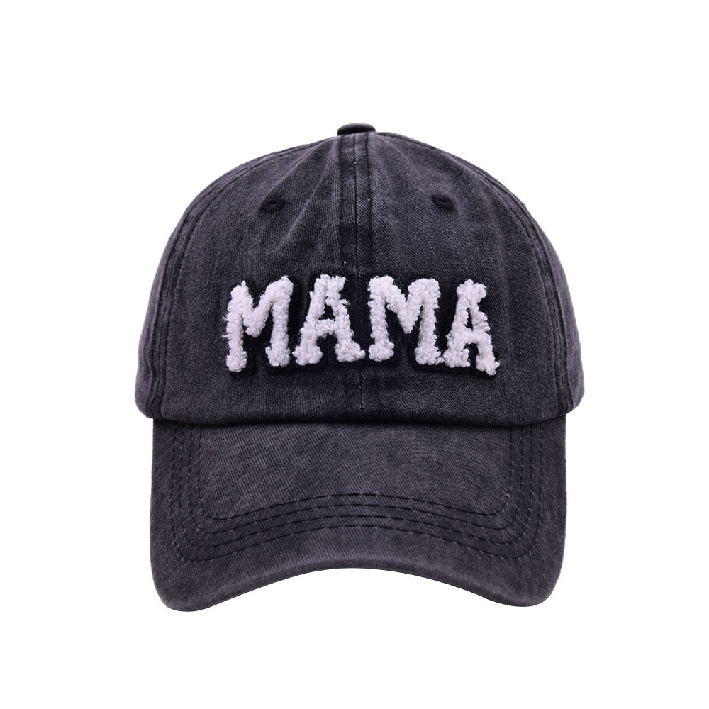 Women's Mama Patch e  Embroidery Baseball Hat