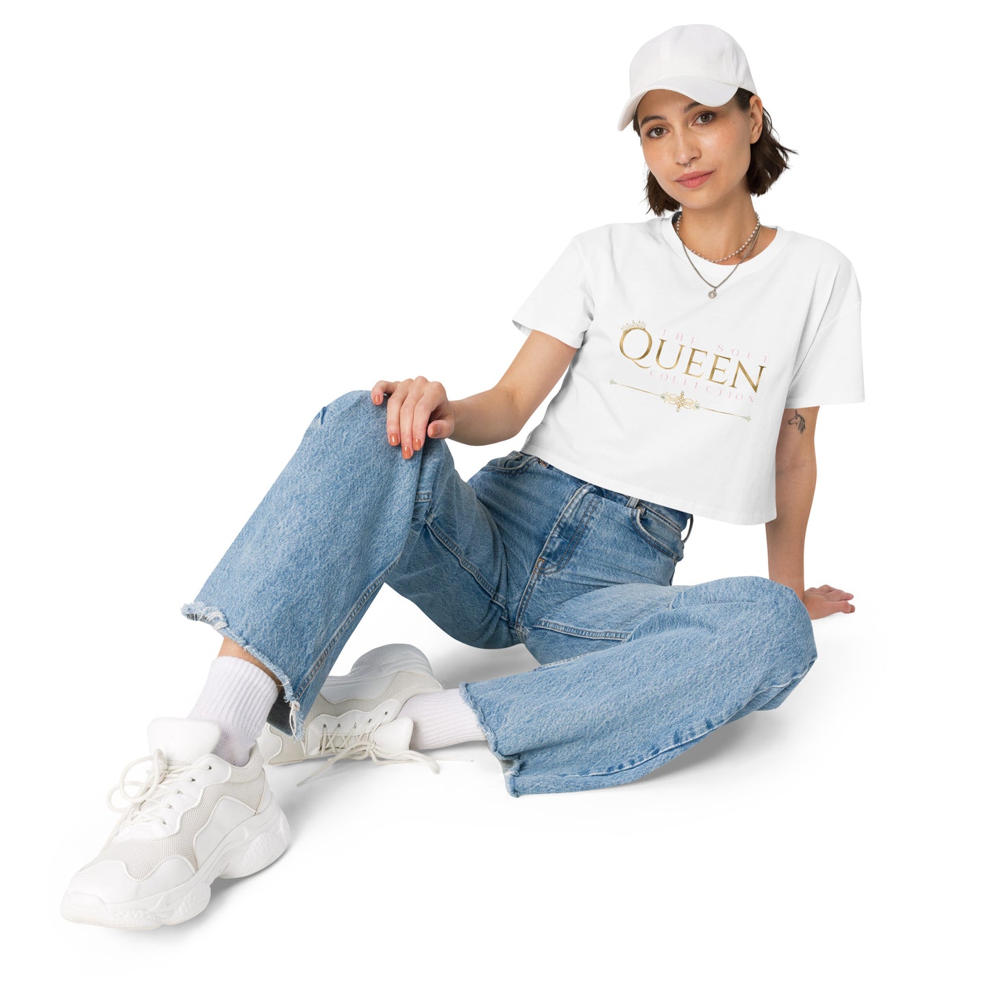 Women’s 'The Soft Queen' Crop Tee